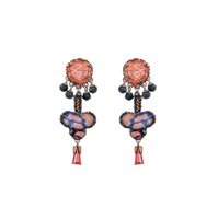 Ohrringe Ayala Bar Dame Amber Bloom in  Metall-Legierung Cristallo R2522